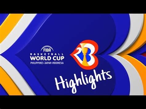 fibawc|HIGHLIGHTS: FIBA World Cup 2023 – August 25 games.